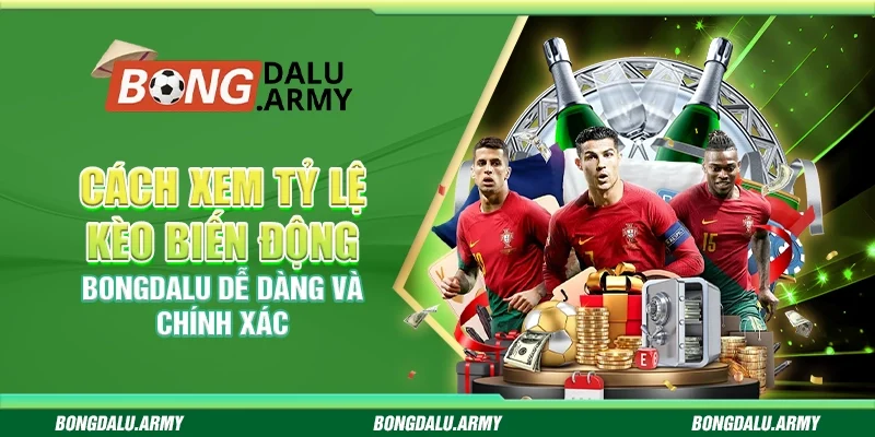 Cách xem tỷ lệ kèo biến động Bongdalu dễ dàng và chính xác